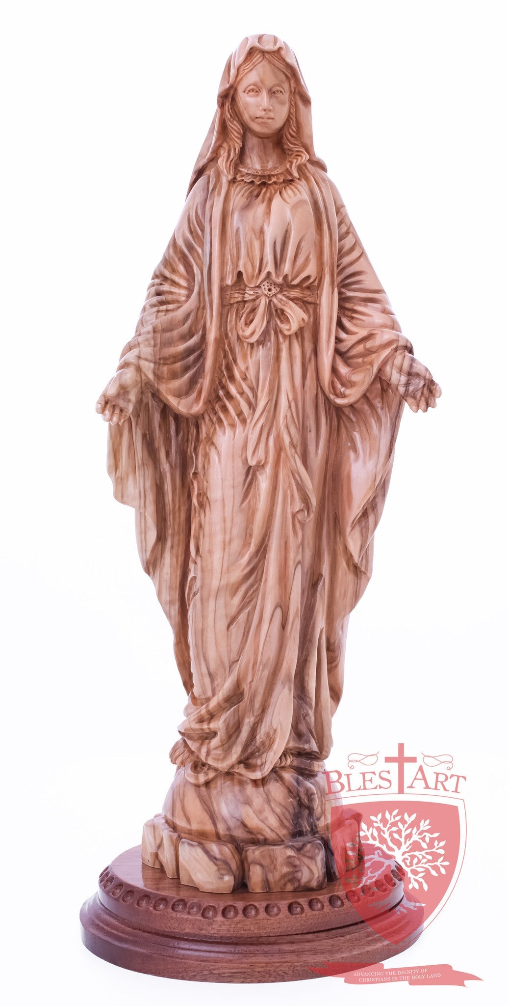 Blessed Mother Mary - Olive wood