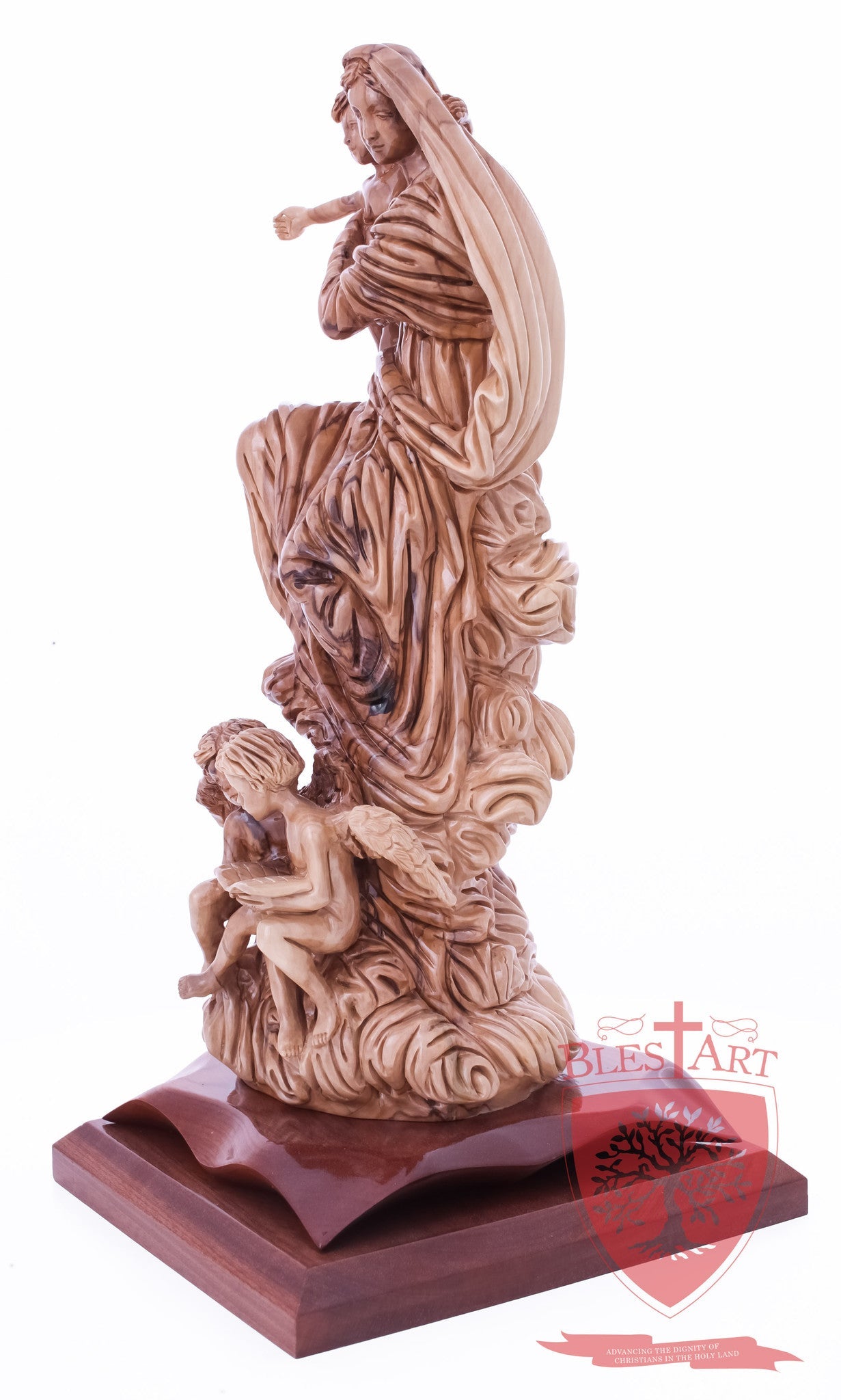 Blessed Virgin Mary with Angels, Museum quality