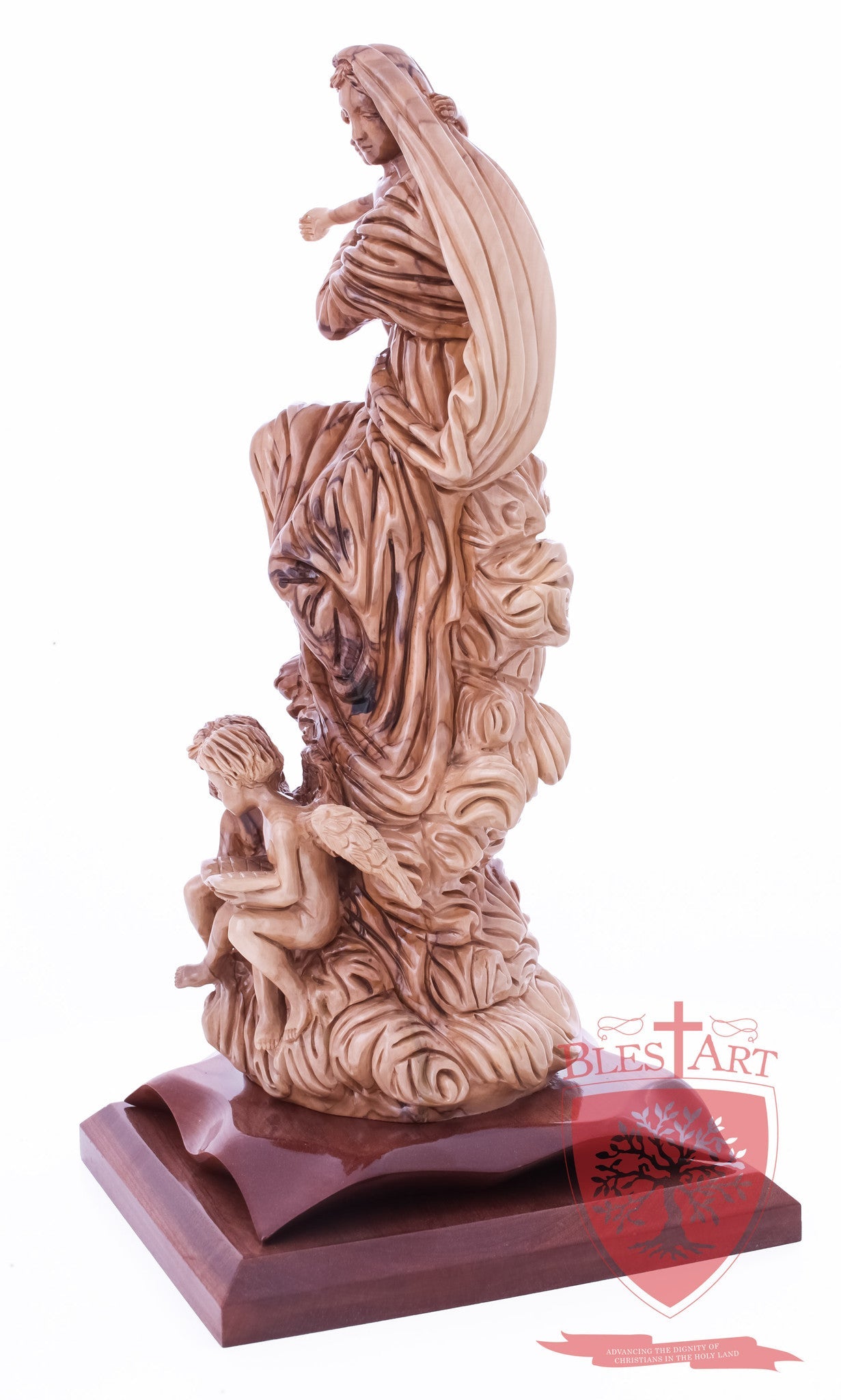 Blessed Virgin Mary with Angels, Museum quality