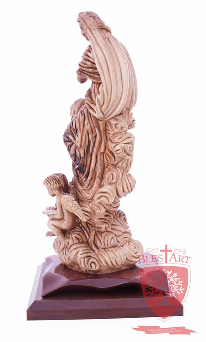 Blessed Virgin Mary with Angels, Museum quality