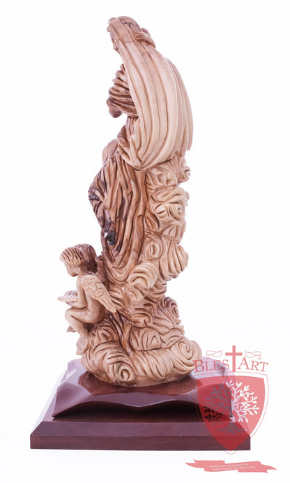 Blessed Virgin Mary with Angels, Museum quality