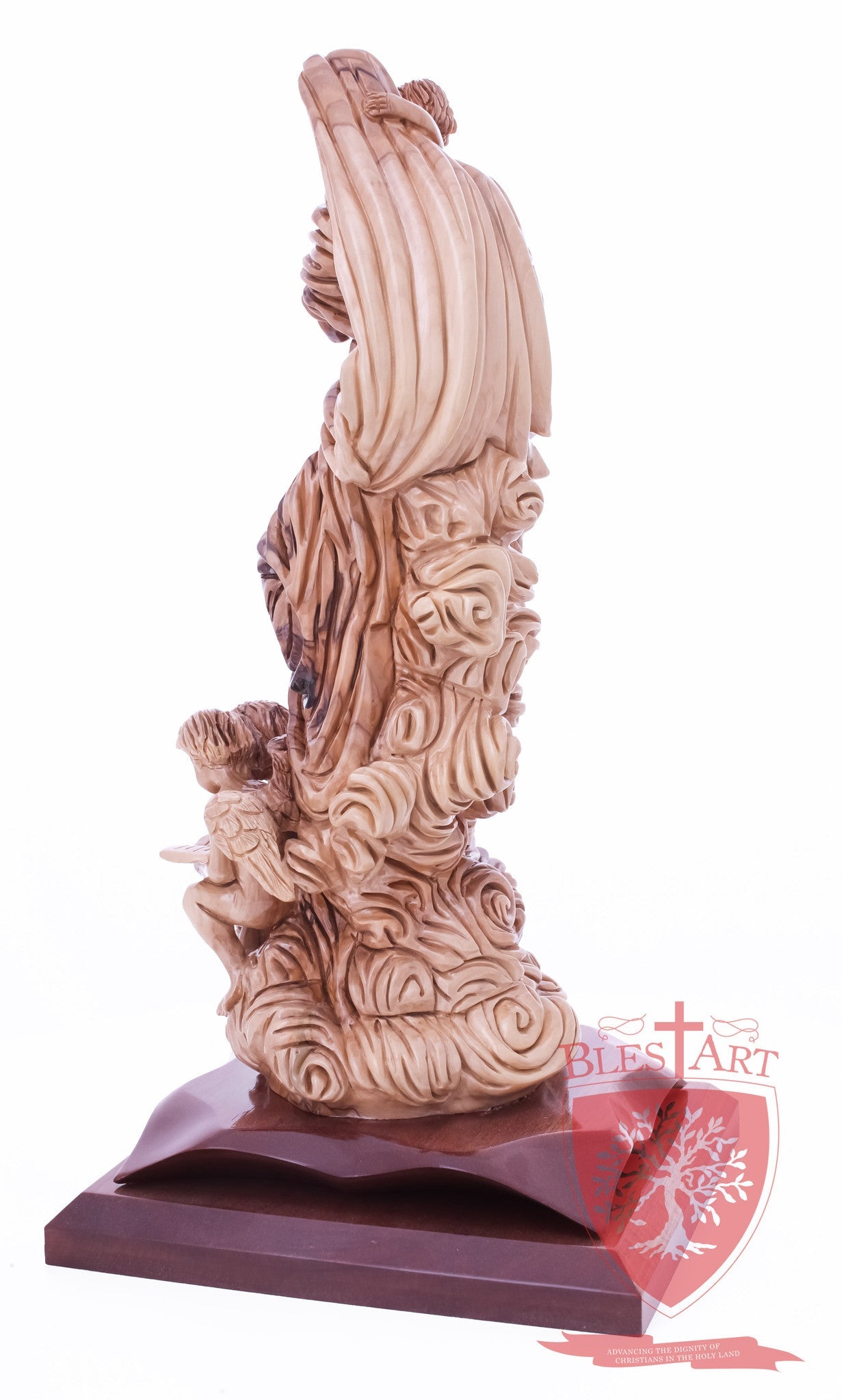 Blessed Virgin Mary with Angels, Museum quality