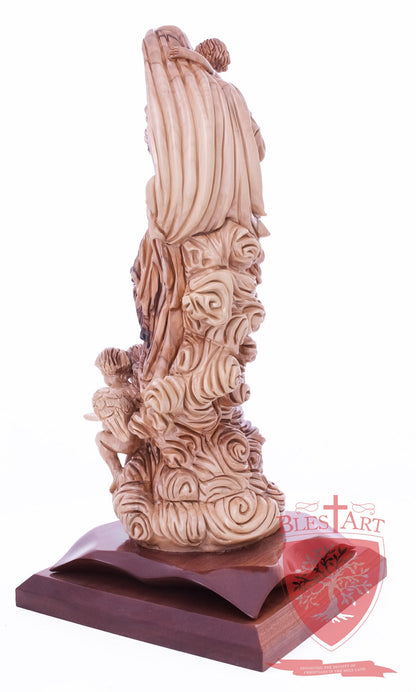 Blessed Virgin Mary with Angels, Museum quality