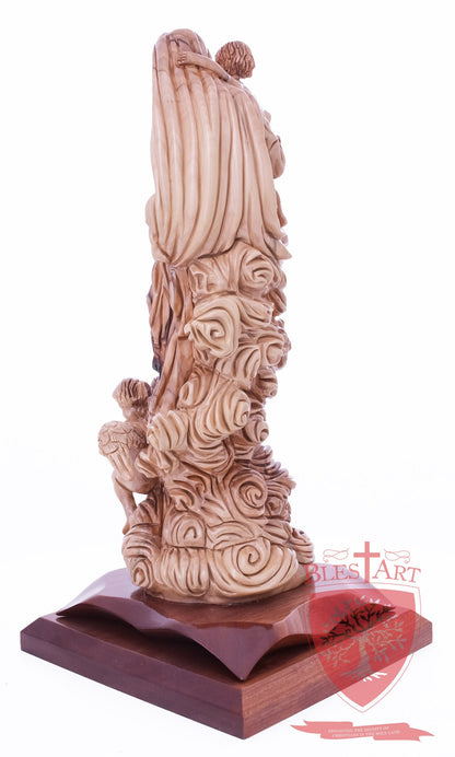 Blessed Virgin Mary with Angels, Museum quality