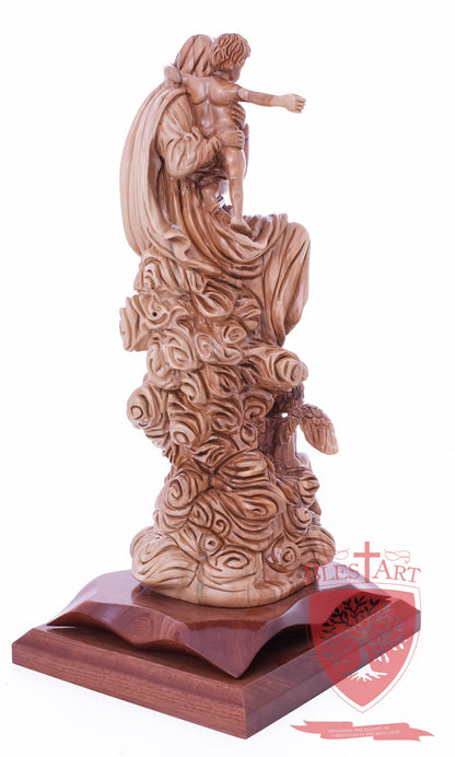 Blessed Virgin Mary with Angels, Museum quality