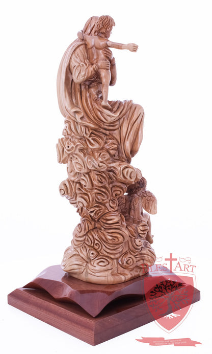 Blessed Virgin Mary with Angels, Museum quality