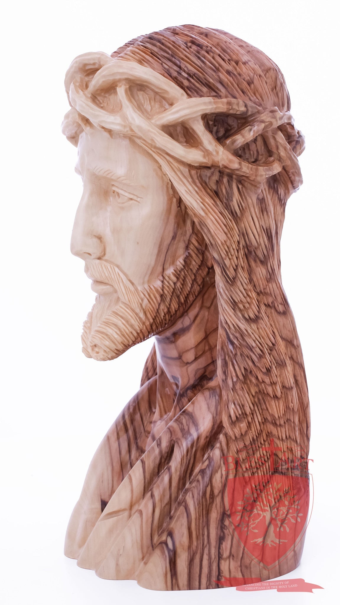 Bust of Jesus, Size: 4" 3.5" 9"