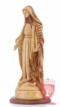 Blessed Mother Mary - Olive wood