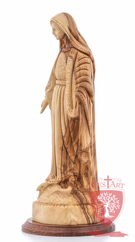 Blessed Mother Mary - Olive wood