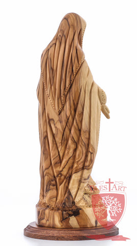 Blessed Mother Mary - Olive wood