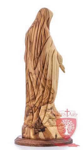 Blessed Mother Mary - Olive wood