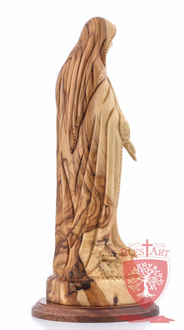 Blessed Mother Mary - Olive wood