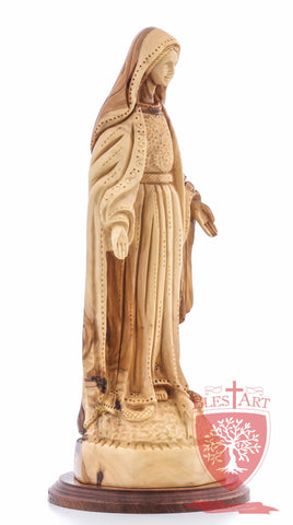 Blessed Mother Mary - Olive wood