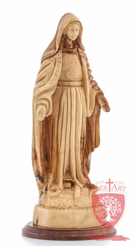 Blessed Mother Mary - Olive wood