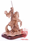 St. George defeating the dragon, Cathedral Quality, Size:  13.5" 10" 15"