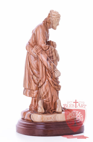 Jesus Healing the paralytic at Capernaum, Size: 10" /25.cm Height