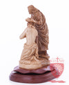 Jesus Baptism, By John The Baptist in The Jordan River, Size 9.5"/25 cm Height