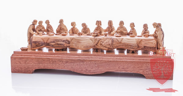 Last supper. Size: length 17.5" / 44 CM.