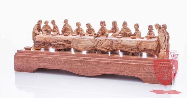 Last supper. Size: length 17.5" / 44 CM.