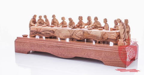 Last supper. Size: length 17.5" / 44 CM.