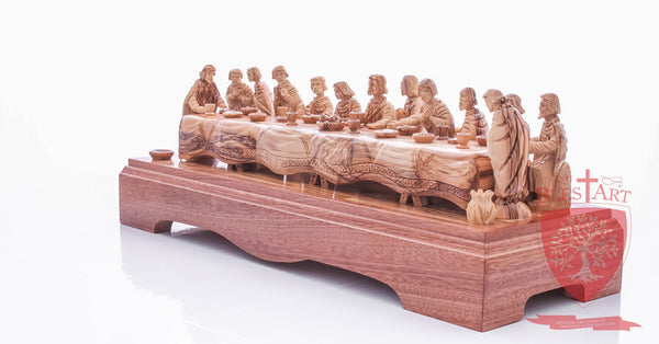 Last supper. Size: length 17.5" / 44 CM.