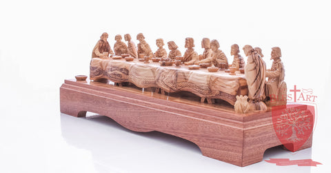 Last supper. Size: length 17.5" / 44 CM.