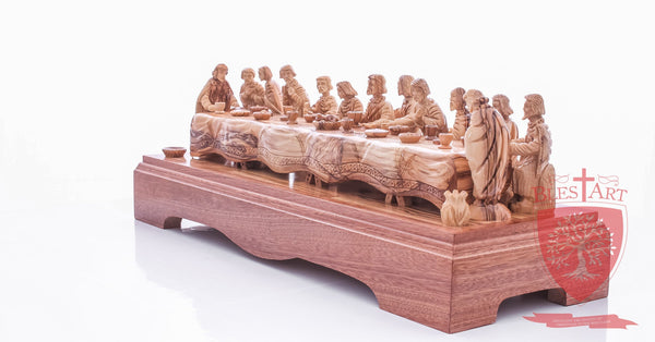 Last supper. Size: length 17.5" / 44 CM.