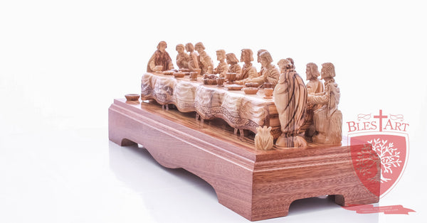 Last supper. Size: length 17.5" / 44 CM.