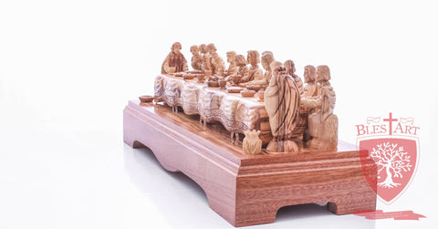 Last supper. Size: length 17.5" / 44 CM.