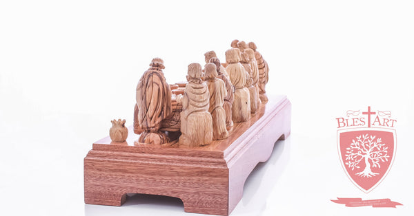 Last supper. Size: length 17.5" / 44 CM.