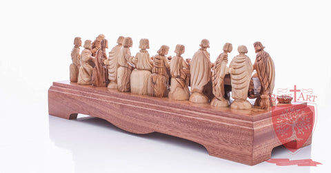 Last supper. Size: length 17.5" / 44 CM.