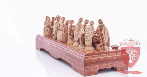 Last supper. Size: length 17.5" / 44 CM.