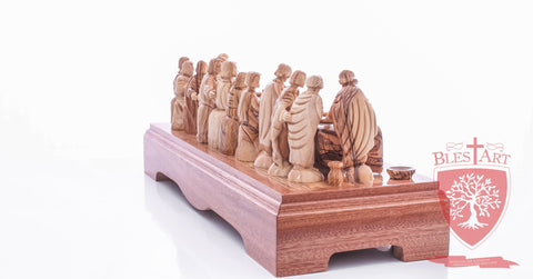 Last supper. Size: length 17.5" / 44 CM.