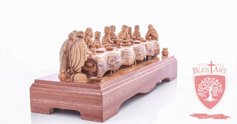 Last supper. Size: length 17.5" / 44 CM.