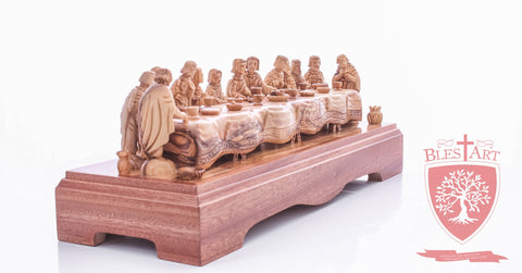 Last supper. Size: length 17.5" / 44 CM.