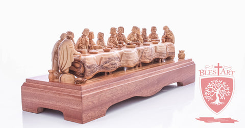 Last supper. Size: length 17.5" / 44 CM.