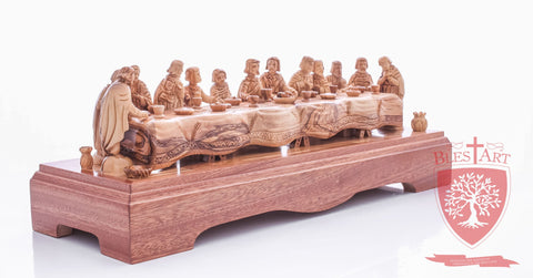 Last supper. Size: length 17.5" / 44 CM.