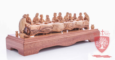 Last supper. Size: length 17.5" / 44 CM.