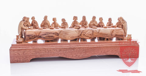 Last supper. Size: length 17.5" / 44 CM.