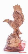 American Style Eagle, Cathedral Quality - Olive wood