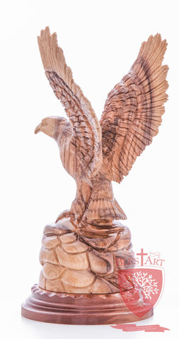 American Eagle, Cathedral Quality - Olive wood