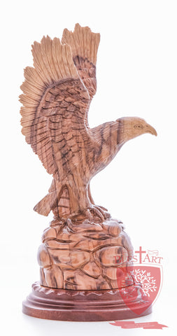 American Eagle, Cathedral Quality - Olive wood