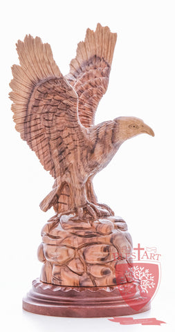 American Eagle, Cathedral Quality - Olive wood