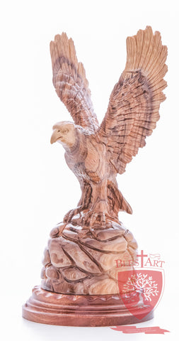 American Eagle, Cathedral Quality - Olive wood