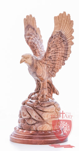 American Eagle, Cathedral Quality - Olive wood