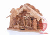 Nativity Set, with 2-d figures and Incense from the tomb of jesus Size: 9" / 25 CM