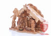 Nativity Set, with 2-d figures and Incense from the tomb of jesus Size: 9" / 25 CM