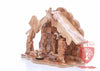 Nativity Set, with 2-d figures and Incense from the tomb of jesus Size: 9" / 25 CM