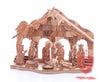 Nativity Set, with 2-D figures and Incense from the tomb of jesus. Size: 10" 5" 7.5"