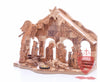 Nativity Set, with 2-D figures and Incense from the tomb of jesus. Size: 10" 5" 7.5"